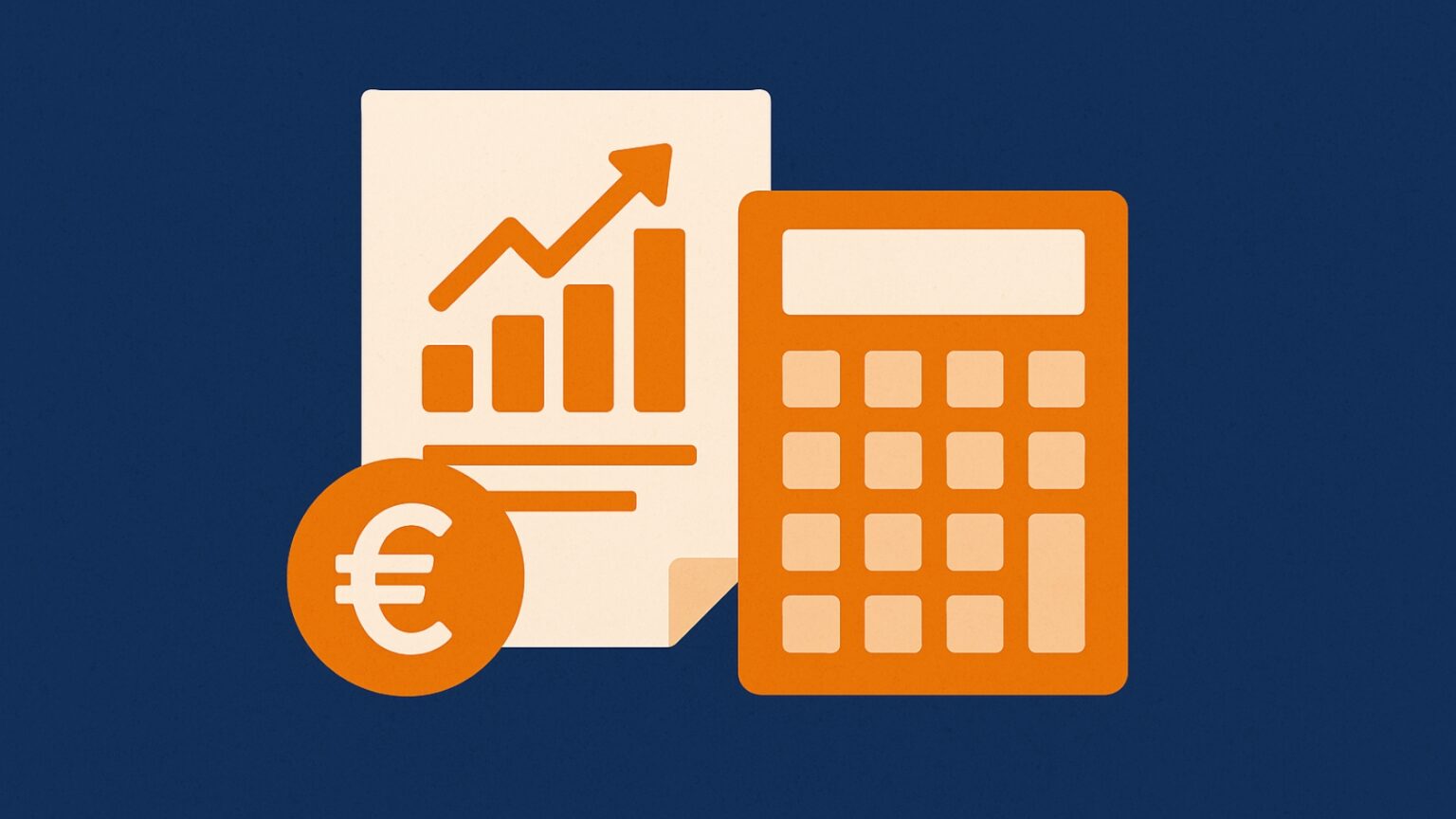 Gráfico de planeamento financeiro com ícones e esquemas, representando estratégias para melhorar o orçamento de remodelação de casa